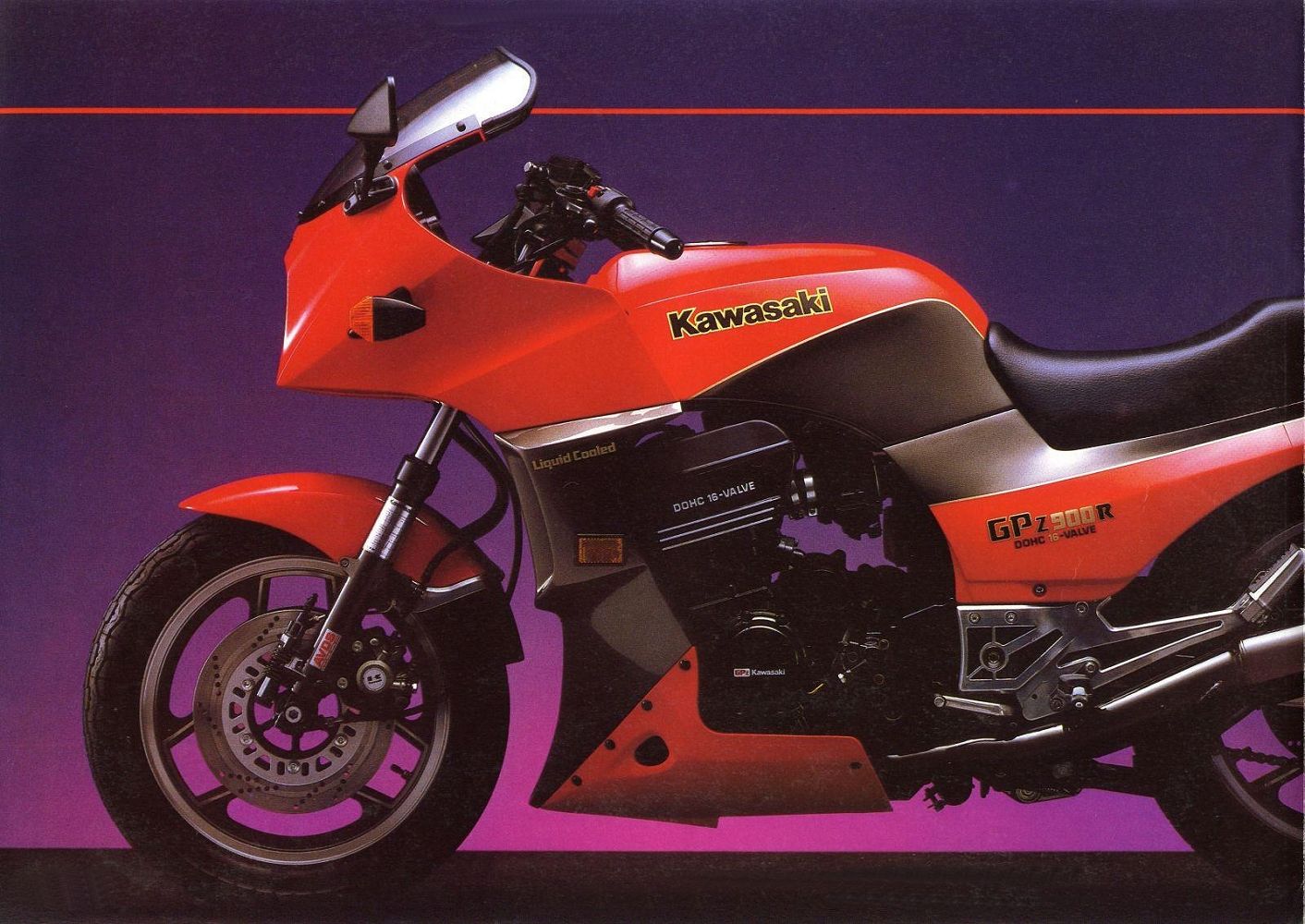 Kawasaki GPZ900R (GPZ 900, ZX900A, Ninja 900)