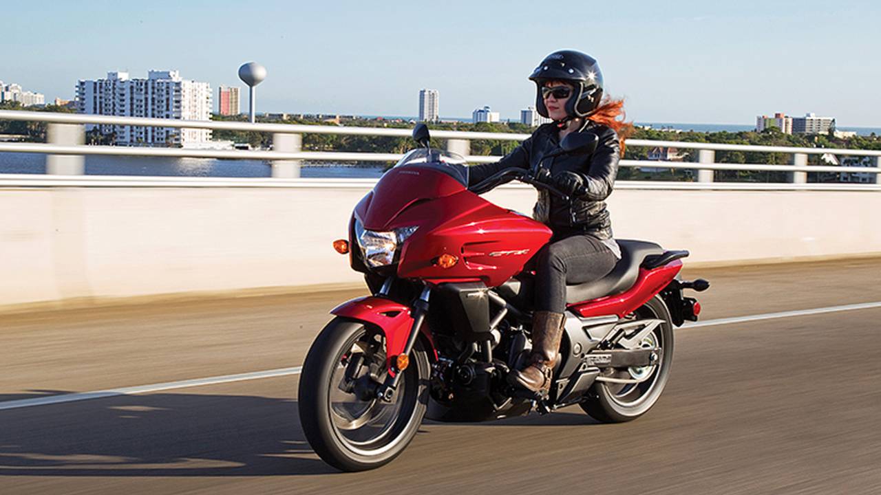 Тест-драйв мотоцикла Honda CTX700