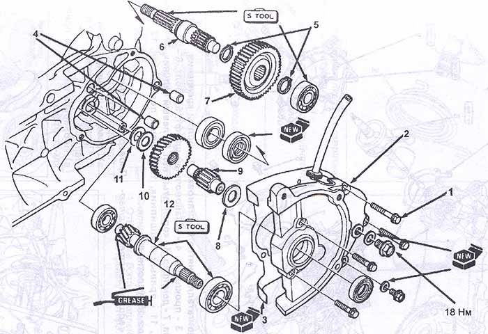 Разборка, проверка и замена сцепления скутера Honda Lead AF-20