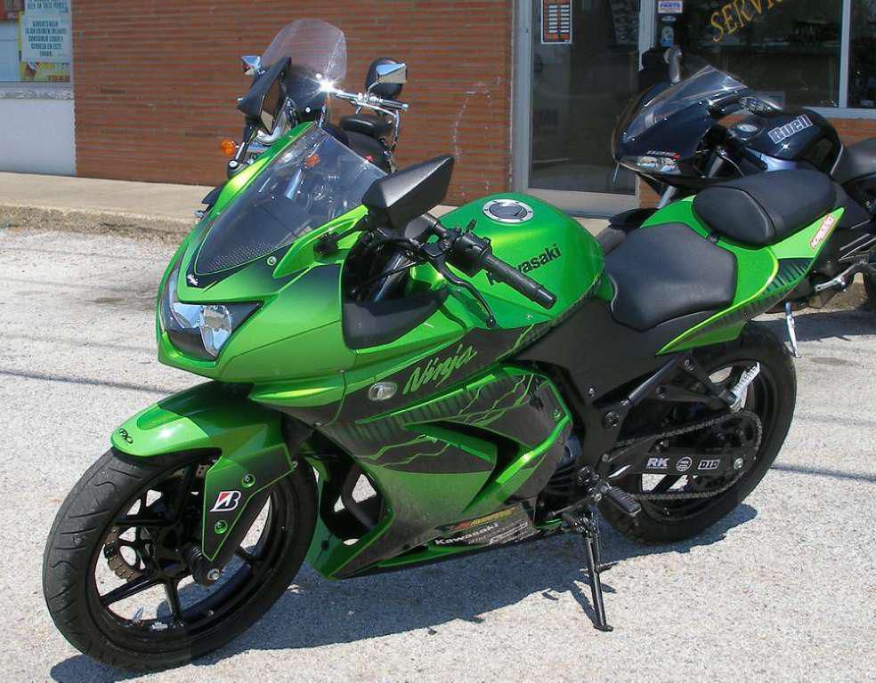 Kawasaki Ninja 250 r 2012 черный