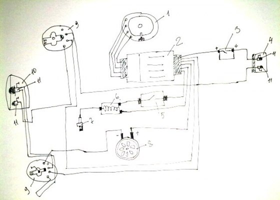 Инструкция-электросхема мопеда Карпаты
