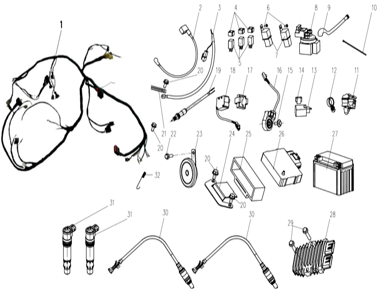 Baltmotors atv500 с 2007, ремонт системы зарядки инструкция онлайн