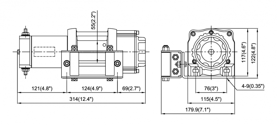 Установка, подключение и устройство лебедки electric winch 6000 для шевроле нивы (ваз 2123)