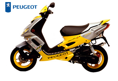 Электросхема скутера Peugeot Speedfight с системой ACI100