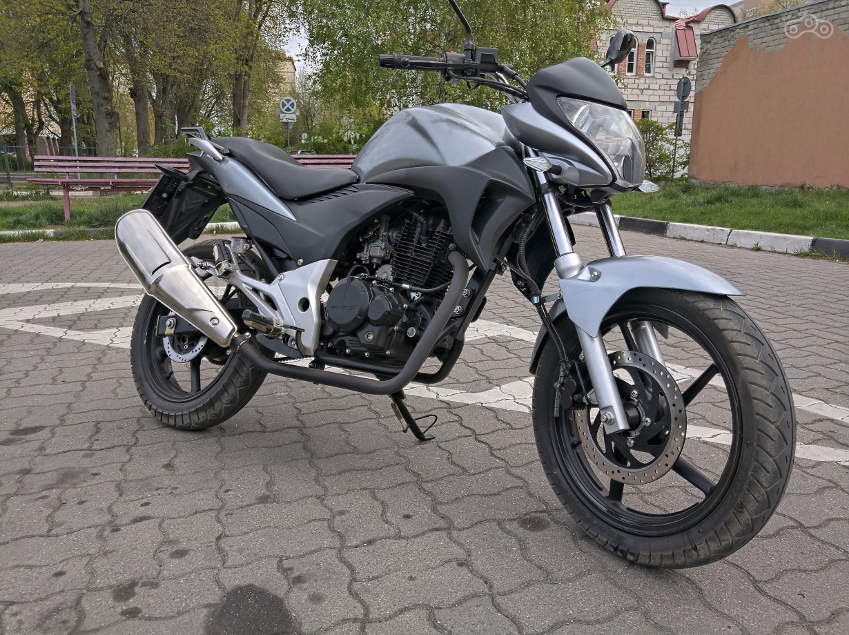Обзор дорожного мотоцикла Stels Flex 250