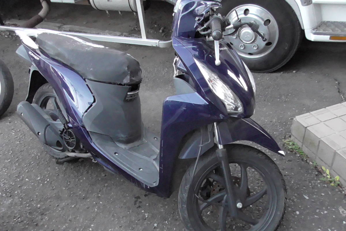 Скутер Honda Dio 110 сбросил вес и прибавил в мощности