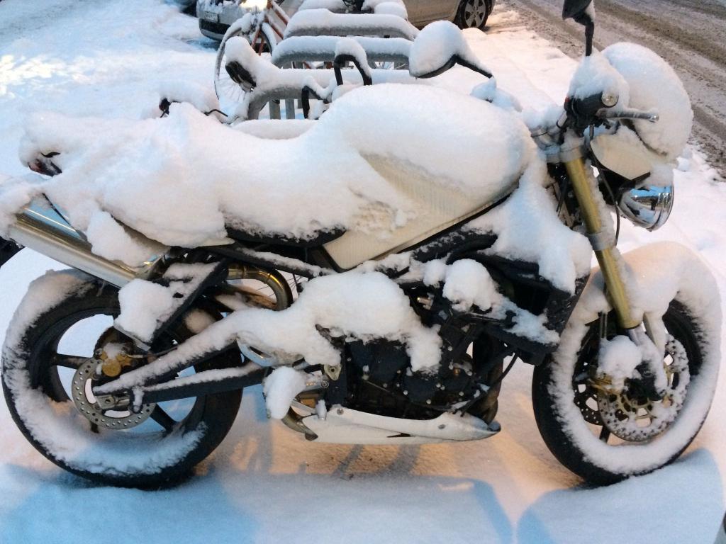 Подготавливаем мотоцикл к зиме