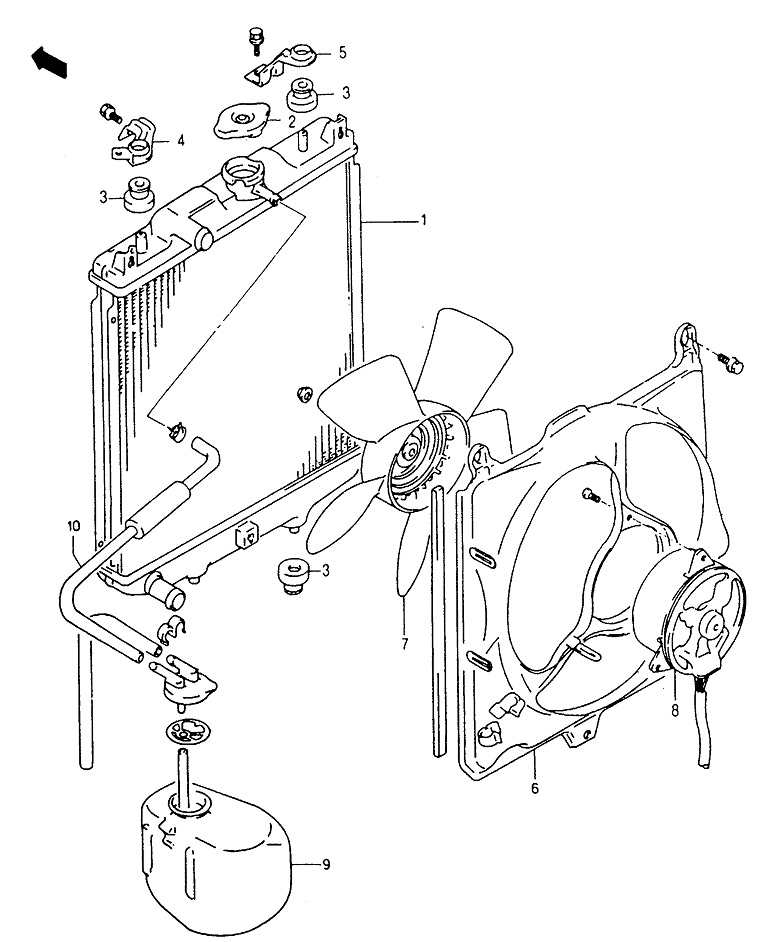 Система охлаждения двигателя скутера – устройство и принцип работы