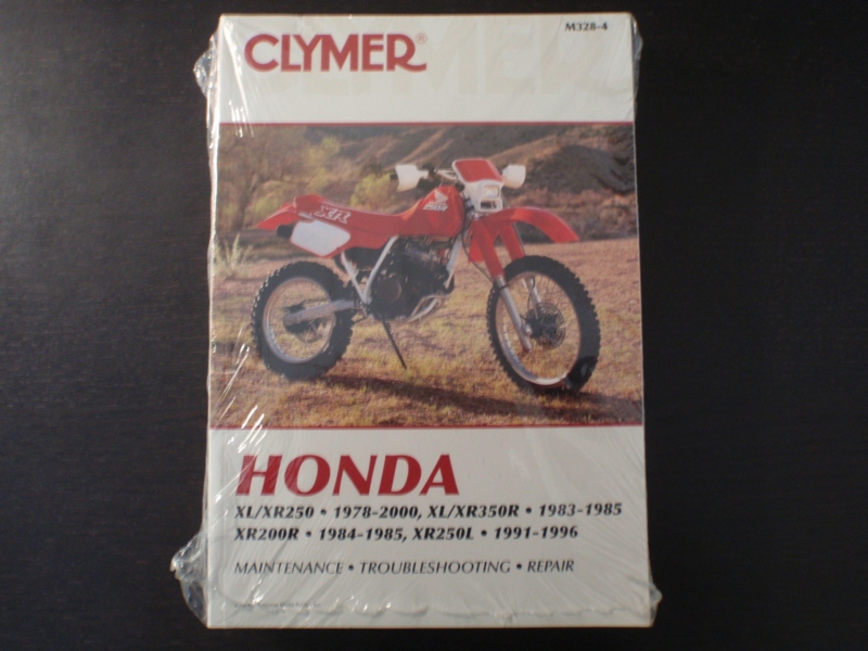 Мануалы и документация для Honda XR250 (R, Baja, Motard)