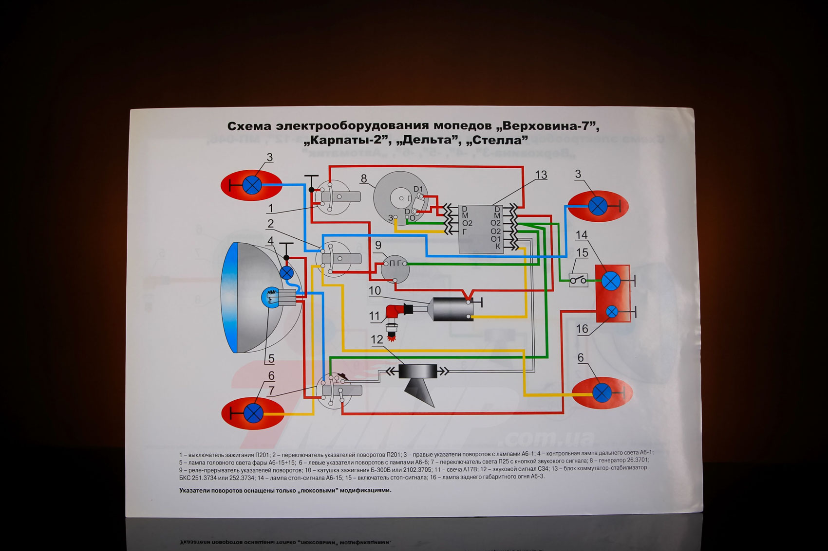 Инструкция по ремонту электрики мопеда Дельта (Delta)