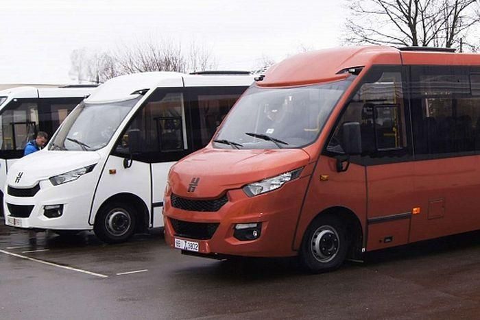 Автобусы Неман на шасси Iveco Daily