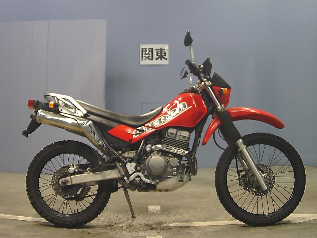 Тест-драйв мотоцикла kawasaki kl250 super sherpa