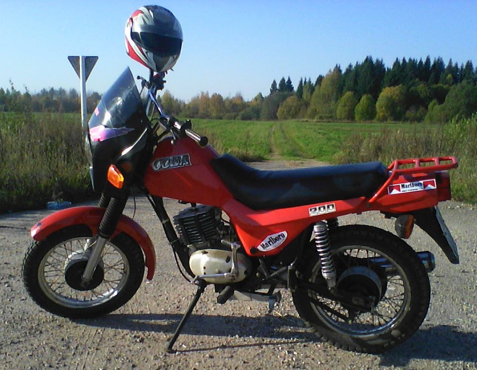Мотоцикл зид сова 1996