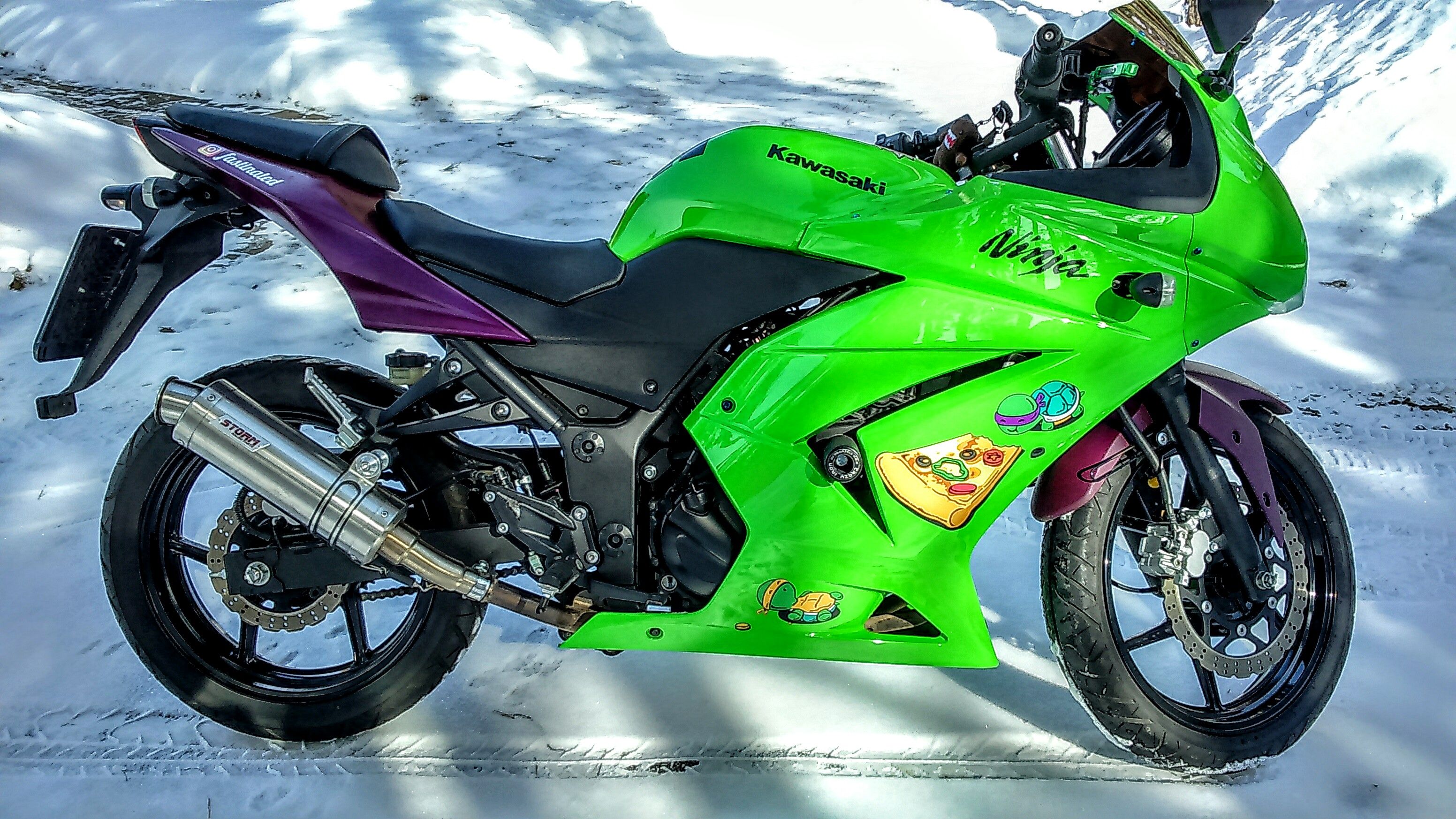 Мотоцикл Kawasaki Ninja (Кавасаки Ниндзя) 250R — интересный мотоцикл для начинающих