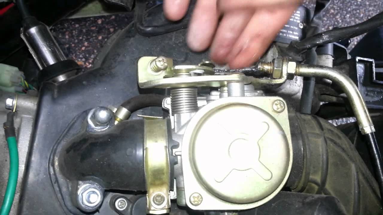 Установка газовой аппаратуры на мотоцикл или скутер
