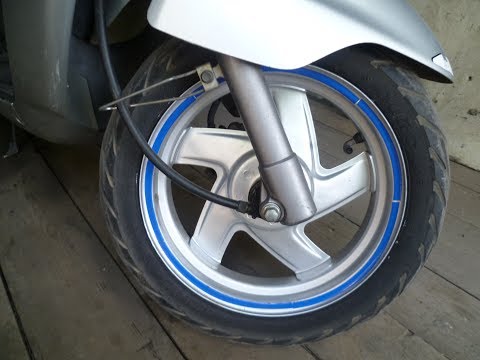 Как правильно выбрать колесные диски для скутера