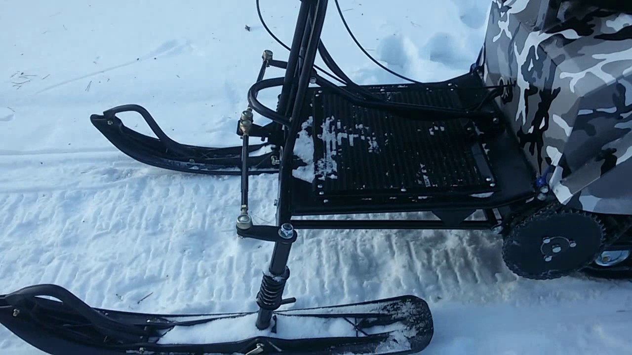 Преимущества и недостатки лыжного модуля для мотобуксировщика