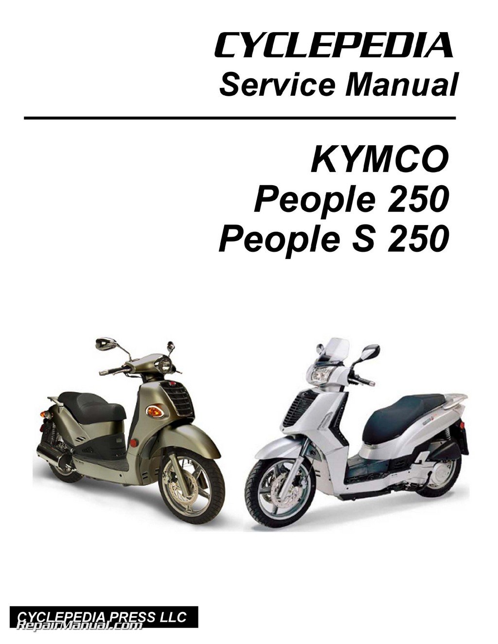 Схема электрическая для скутера Kymco People S 50