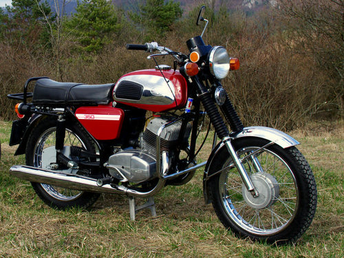 Мотоцикл jawa 350 type 634, 6 1987