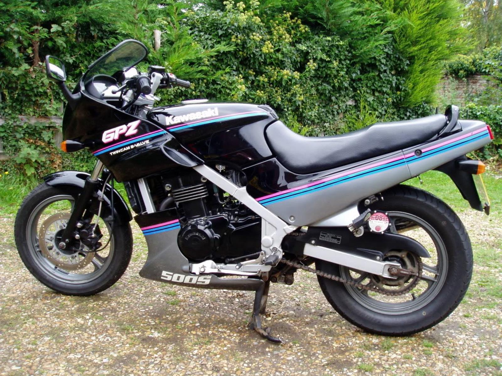 Тест-драйв мотоцикла Kawasaki GPZ500S
