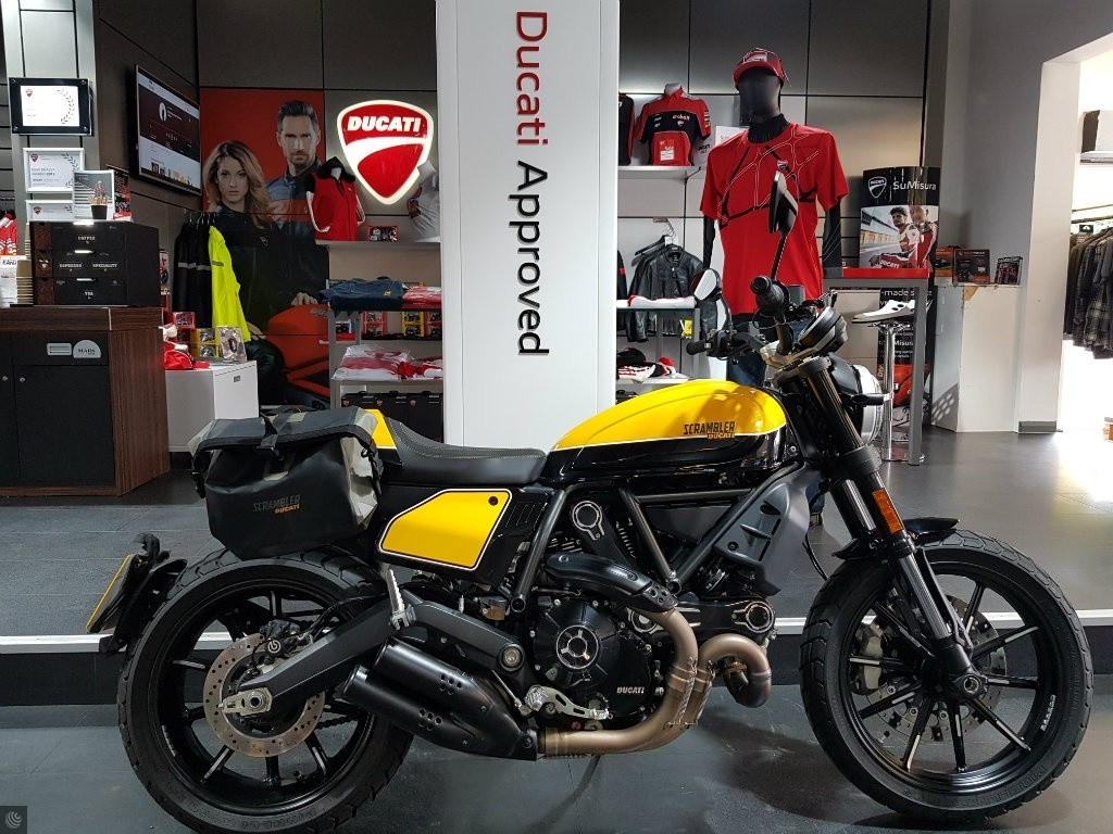 Ducati scrambler - модели мотоцикла cafe racer, desert sled, full throttle, icon, sixty2 | дукати скрламблер - технические характеристики и фото