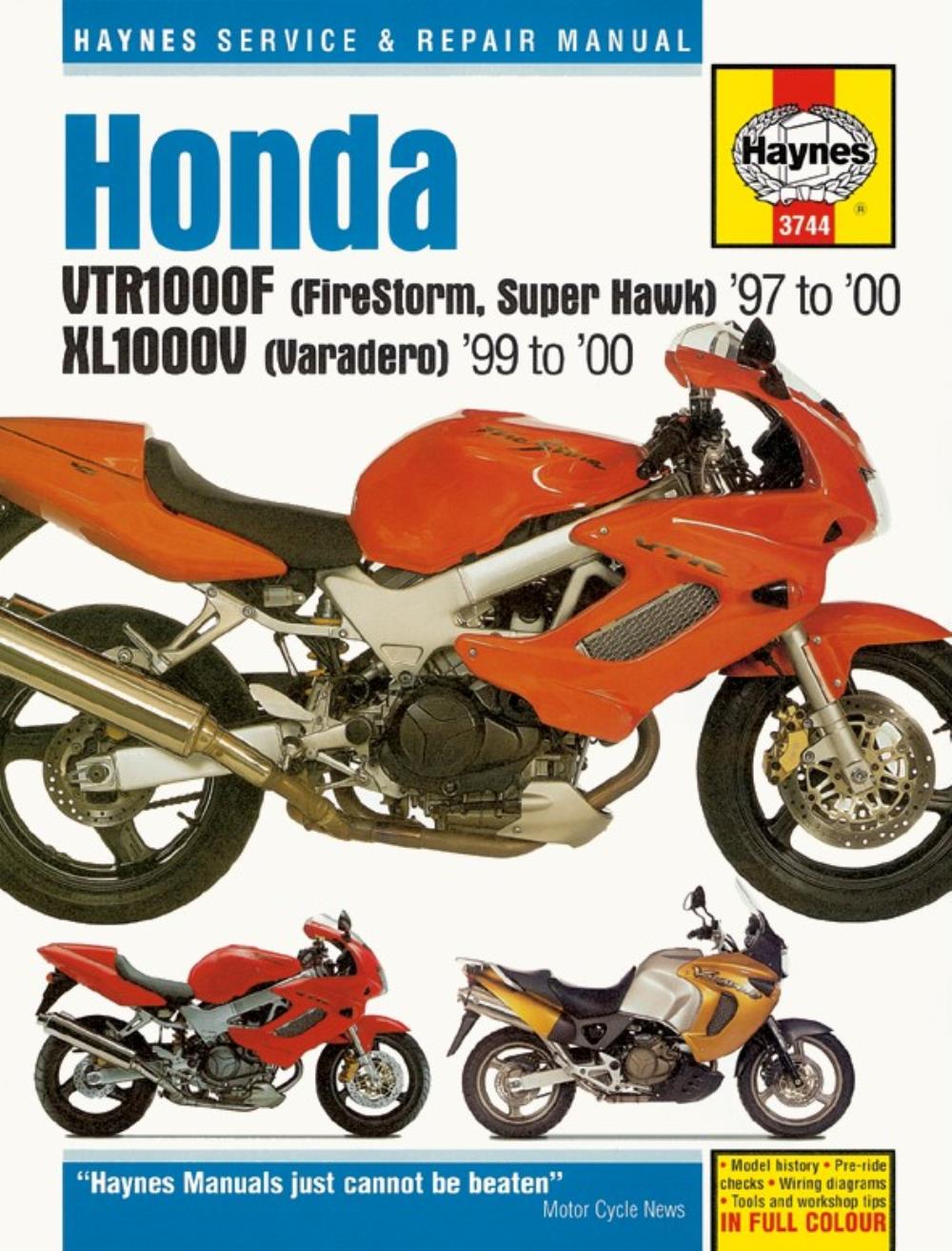 Мануалы и документация для Honda XL1000V Varadero