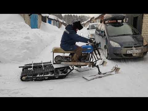 Снегоход своими руками: из бензопилы, мотоцикла, мотоблока, чертежи, видео