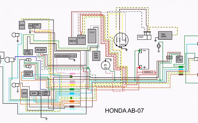 Honda lead 100 jf 06 — руководство по ремонту электрооборудования - скутеры обслуживание и ремонт