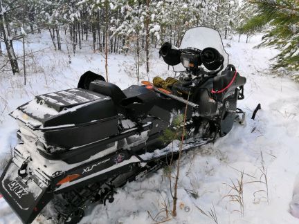Охота на волка, лису и других животных на снегоходе