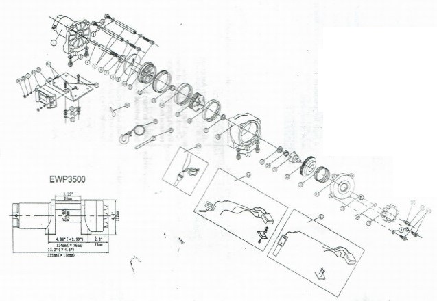 Схема подключения лебедки на уаз - авто журнал