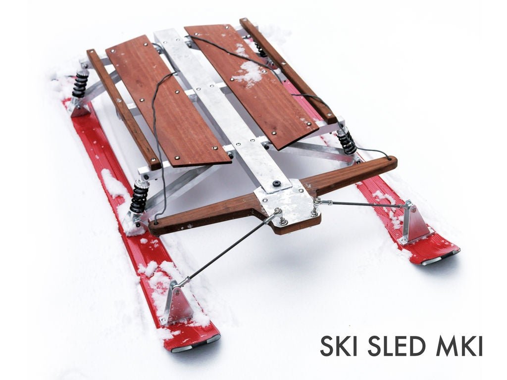 Самодельные сани для снегохода своими руками: как сделать, изготовление, фото и из чего сделать лыжи