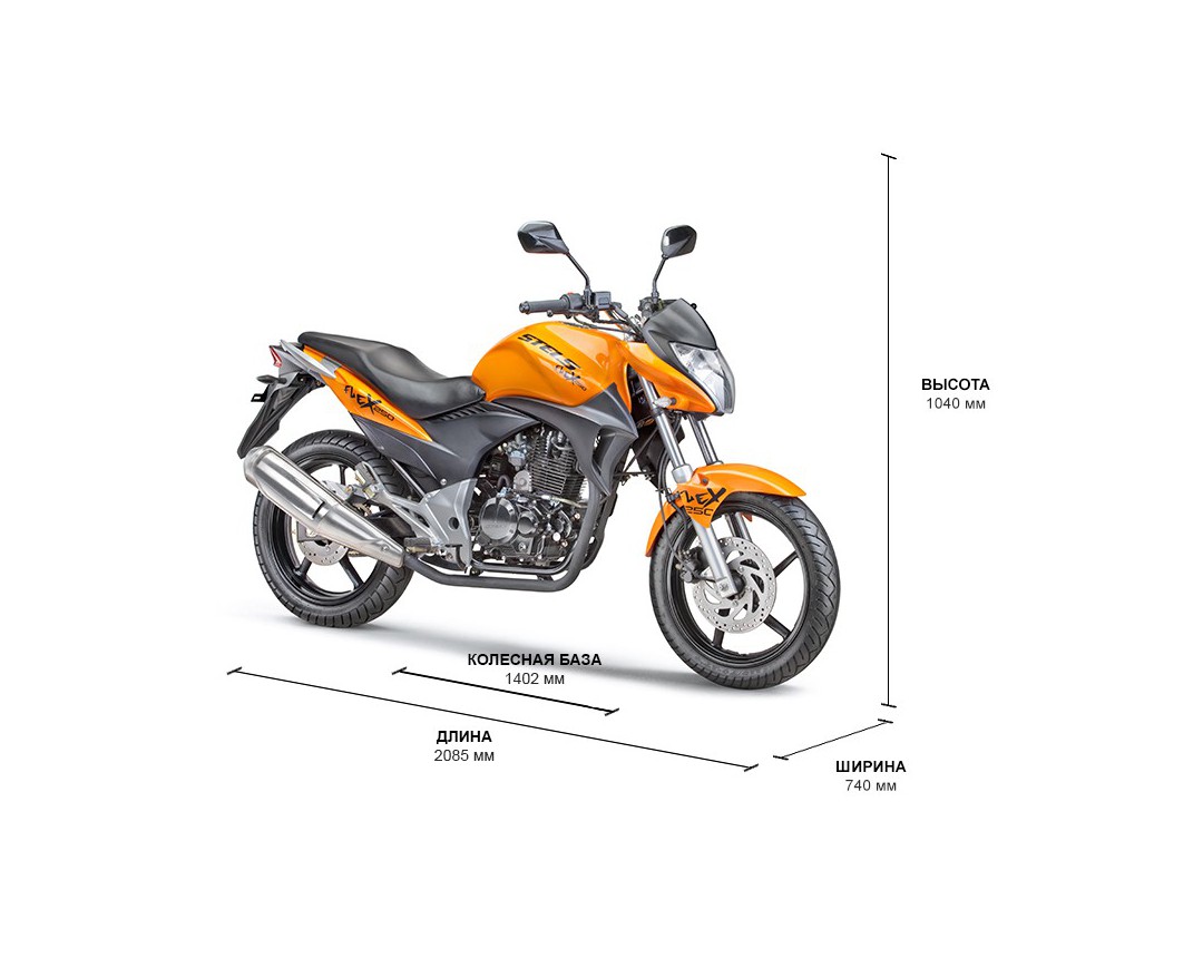 Обзор дорожного мотоцикла Stels Flex 250