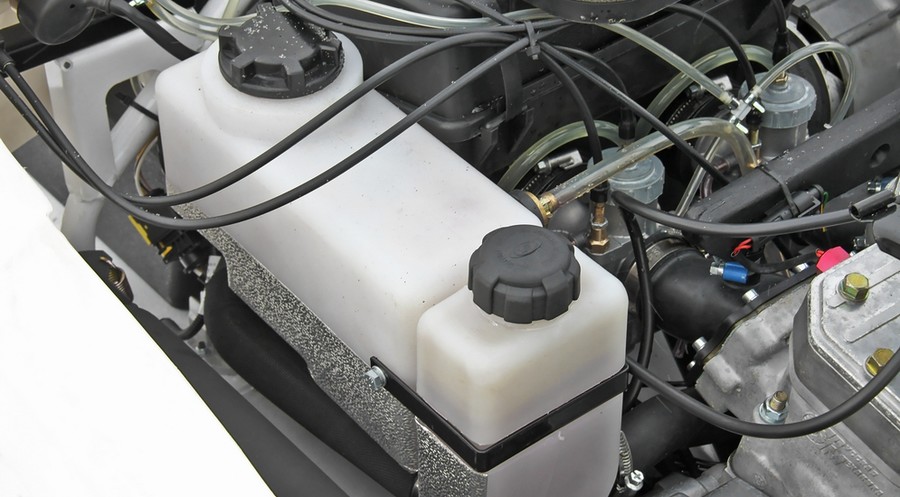Схема работы системы смазки двигателя.