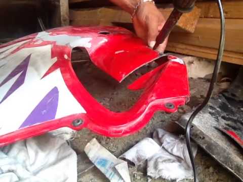 Как покрасить скутер