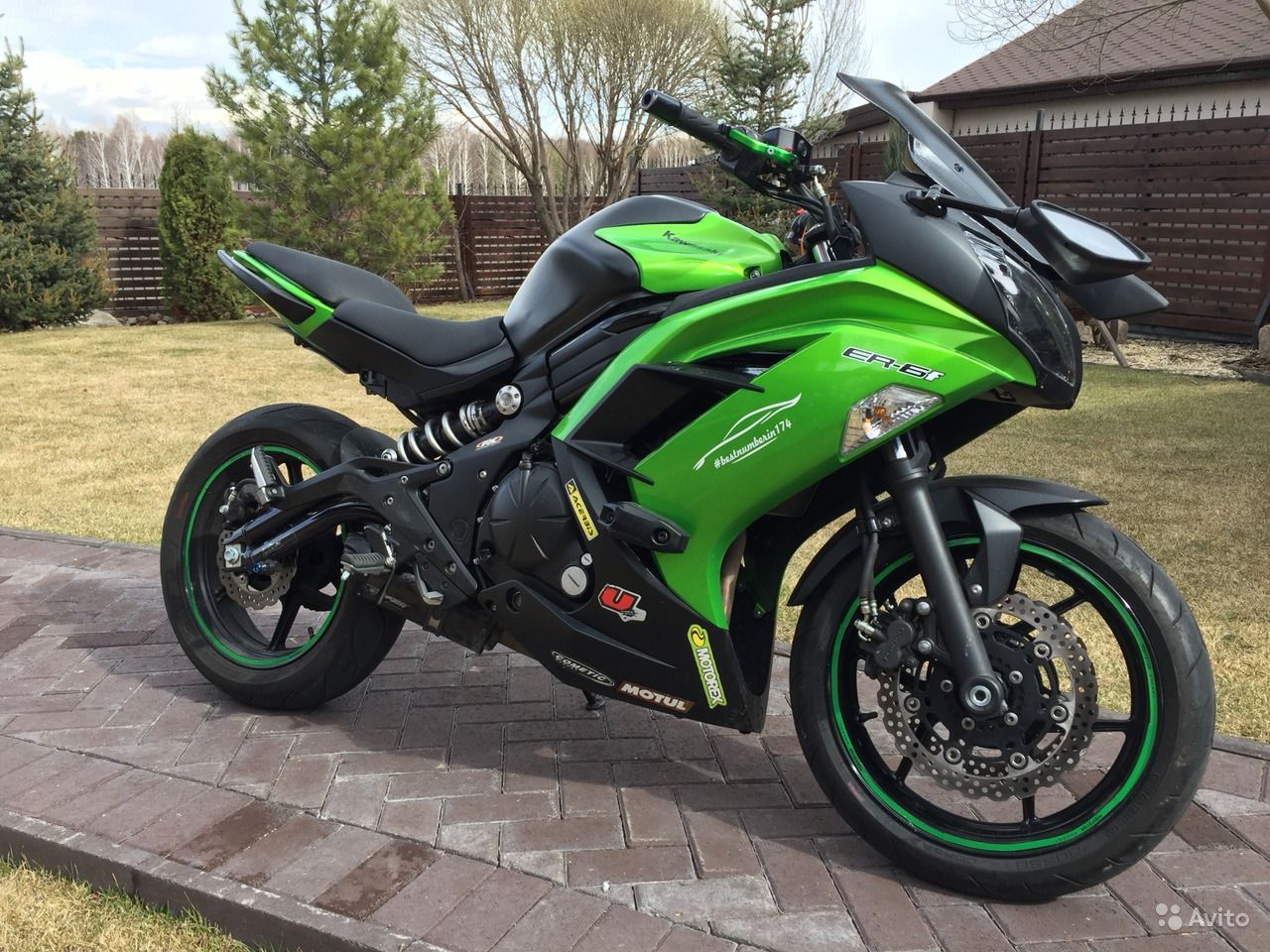 Kawasaki er6n фото