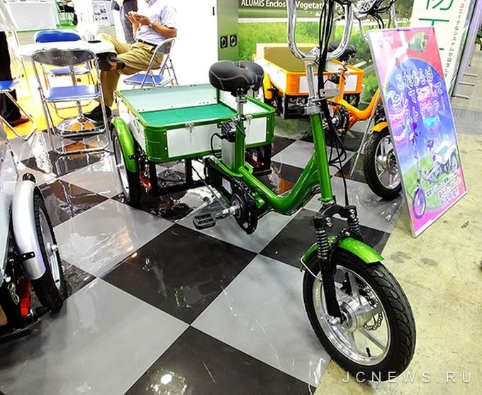 Грузовой скутер Kaito – компактный гибрид из Японии