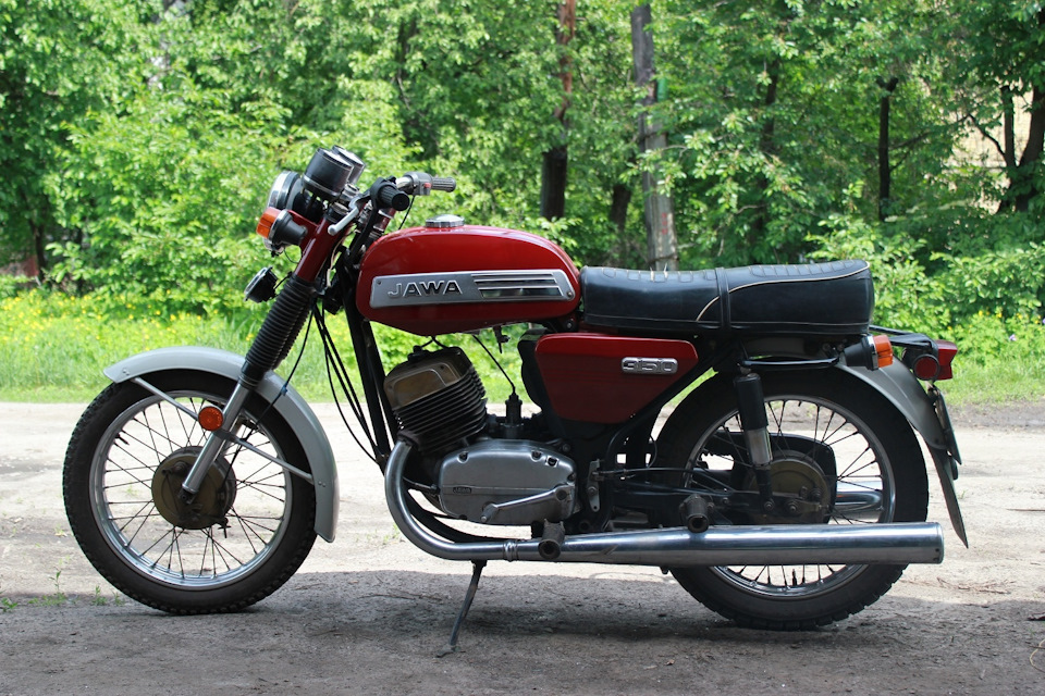 Мотоцикл jawa 350 type 638, 5 1984
