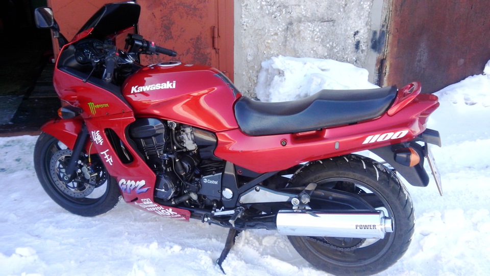 Мотоцикл kawasaki gpz 1100 1996: рассматриваем главное