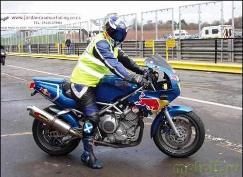 Тест-драйв мотоцикла Yamaha TRX 850