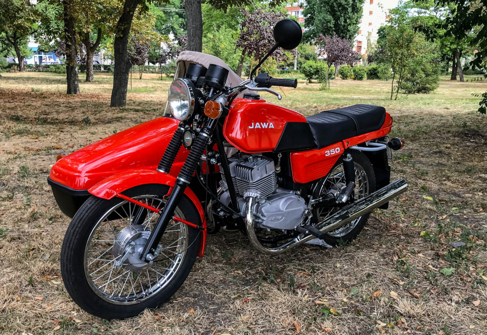 Мотоцикл jawa 350 type 634, 6 1987