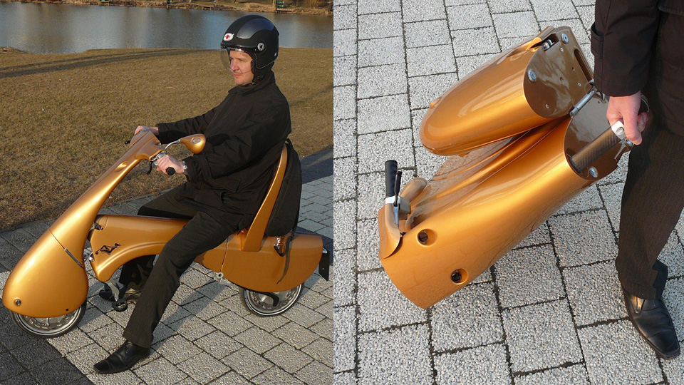 MOVEO – скутер, который можно положить в багажник