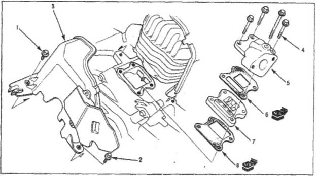 Лепестковый клапан на скутере – назначение, конструктивные особенности, поломки